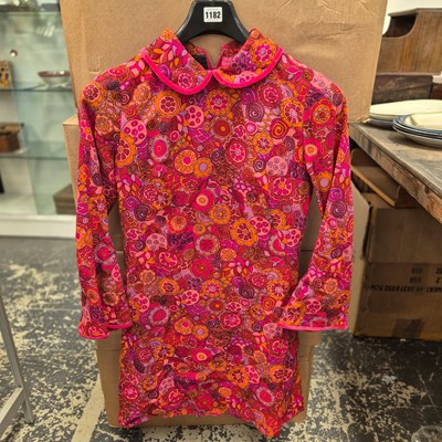 Lot 1182 - Angela at London Town. Vintage 1960s/70s pink...