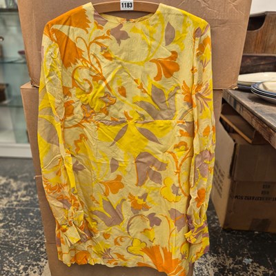 Lot 1183 - Sujon. Vintage 1960s/70s yellow and orange...
