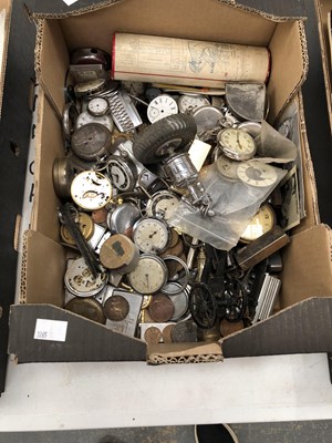 Lot 1218 - A collective lot of pocket watch movements,...
