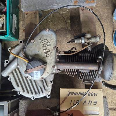 Lot 1441 - Motorcycle. Panther 250 cc - EUV811.Single...
