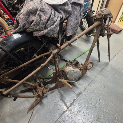Lot 1442 - Motorcycle- Phelon & Moore- Panther. 250 cc...