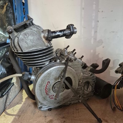 Lot 1450 - A 1950's Ducatti Cucciolo 4 stoke single...