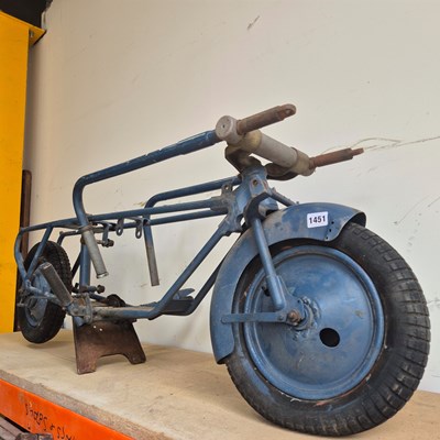 Lot 1451 - A Brockhouse- Corgi Motorcycle folding scooter...