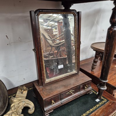 Lot 2212 - A George III mahogany swing dressing table...