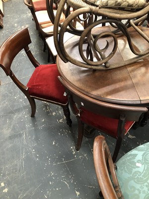 Lot 2233 - A good set of four early Victorian mahogany...