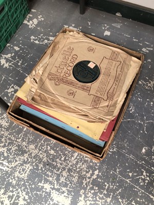 Lot 1845 - A small collection of 78rpm records