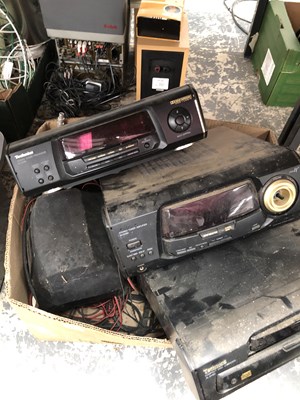 Lot 1891 - A box of Techniks sound equipment Prov....