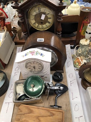 Lot 1901 - Noris and other fishing reels, fishing floats...