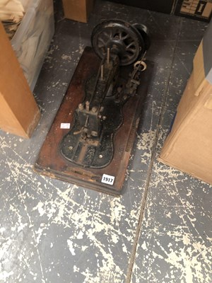 Lot 1917 - A Frister Rossmann sewing machine