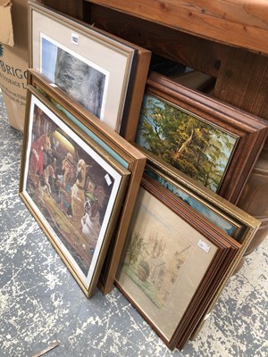 Lot 1922 - A quantity of framed prints and pictures