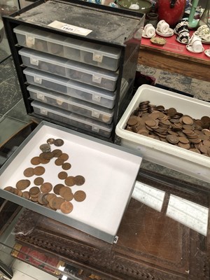 Lot 1925 - Coins: mainly British copper but with some...
