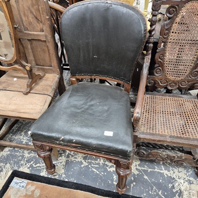 Lot 2298 - A Victorian side chair.