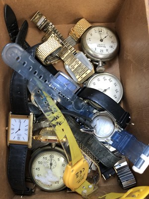 Lot 1100a - A collection of pocket watches and wrist...