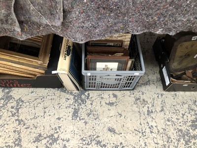 Lot 1970 - Frames, framed pictures and prints togeter...