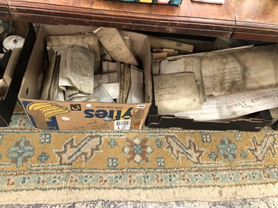 Lot 1989 - A large quantity of vintage legal documents