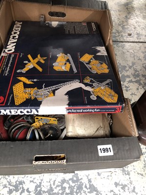 Lot 1991 - A collection of Meccano
