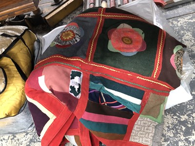 Lot 2004 - A quantity of quilts together with a ragwork...