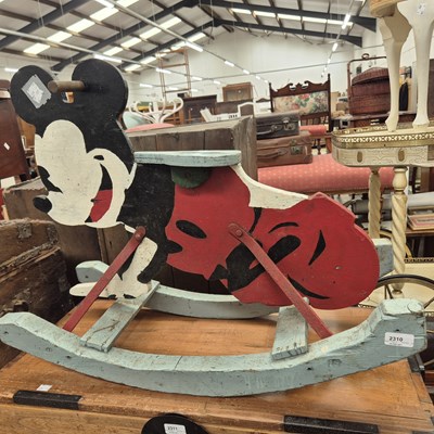 Lot 2310 - A Mickey Mouse child's rocker.