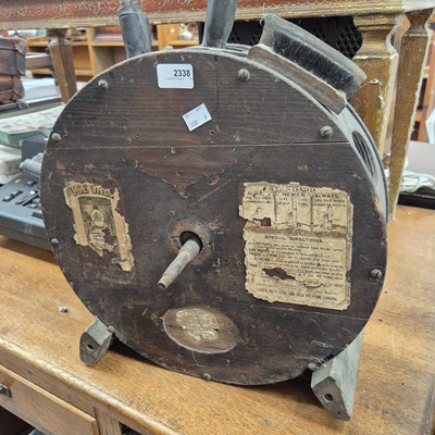 Lot 2338 - An antique knife polisher. Prov. Consigned...