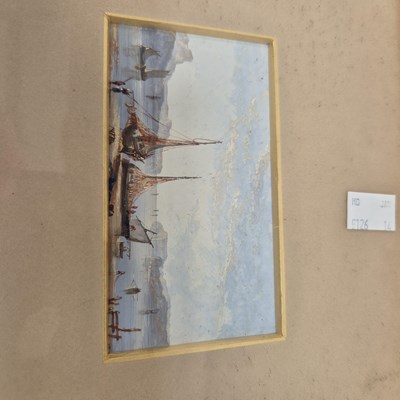 Lot 2415 - Various small watercolours, drawings and prints.