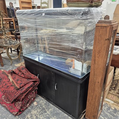 Lot 2453 - A large fish tank on a stand, as new.