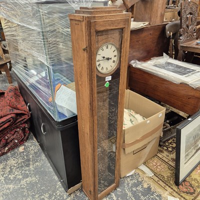 Lot 2454 - An Art Deco style clock case.