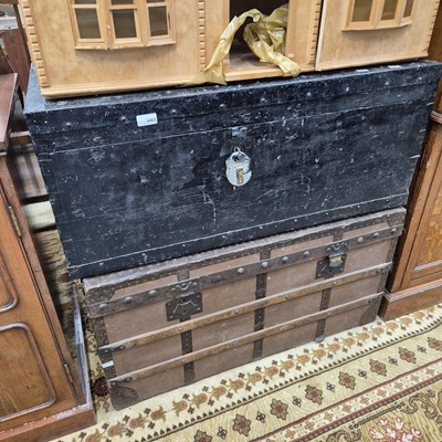 Lot 2463 - Two cabin trunks.