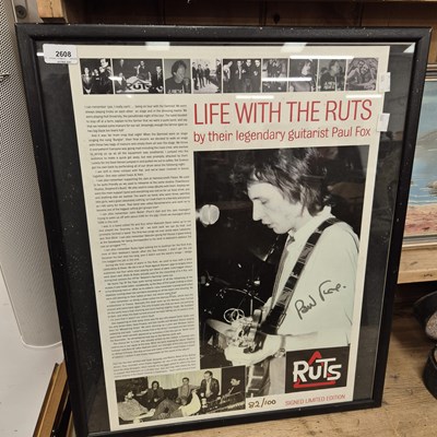 Lot 2608 - A signed limited edition print by Paul Fox,...