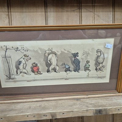 Lot 2609 - A pair of French prints, by Boris O'klein.