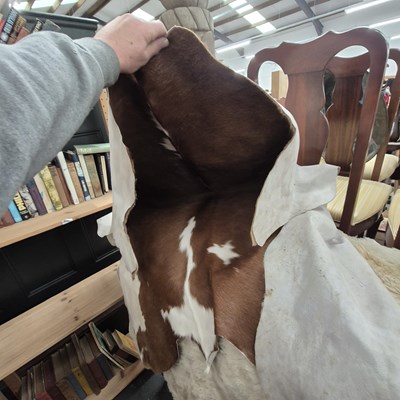 Lot 2616 - Two modern cow hides.