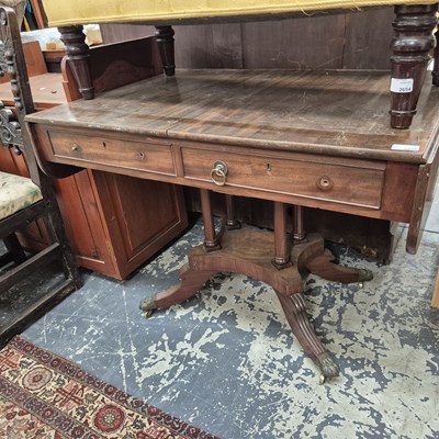 Lot 2655 - A regency sofa table.