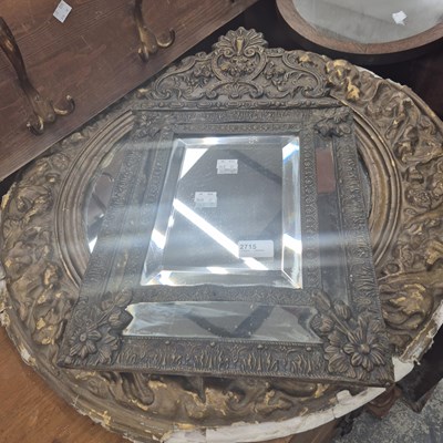Lot 2715 - Two antique mirrors. Prov. Consigned from...