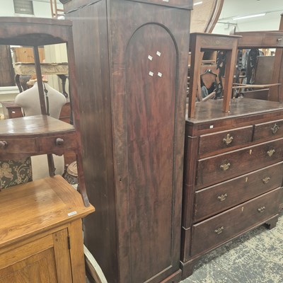 Lot 2723 - A Victorian pillar box hall cabinet.