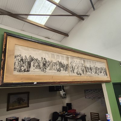 Lot 2764 - A large 19th-century print. Prov. Consigned...