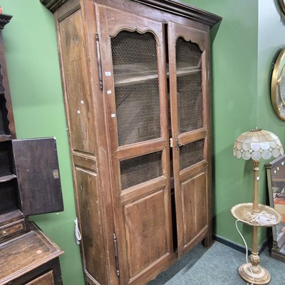 Lot 2773 - A large French pantry cupboard.