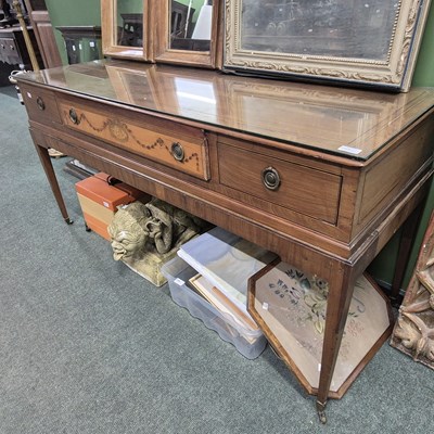 Lot 2777 - An antique square piano converted into a...