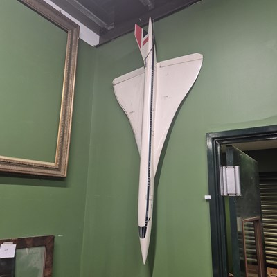 Lot 2794 - A large model of the Concorde aircraft. Length...