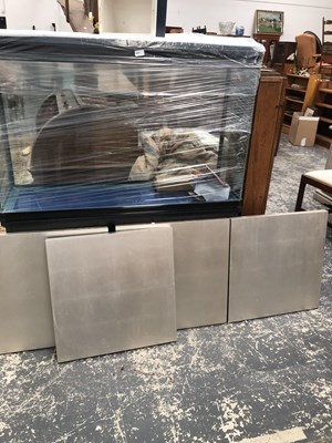 Lot 2456a - Four silver leaf decorative panels