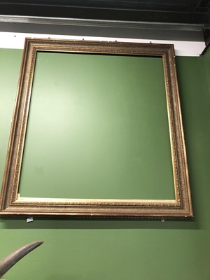 Lot 2792a - A large gilt frame