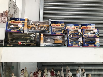 Lot 230 - A quantity of Corgi, Burago and other model cars.