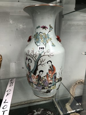 Lot 245 - A large antique Chinese vase.