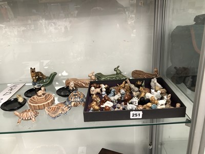 Lot 251 - A quantity of Wade Whimsies, etc.