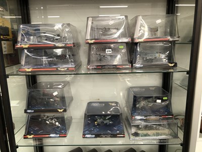 Lot 279 - A collection of Corgi Bomber Legend die-cast...