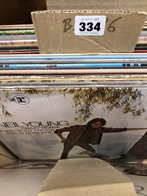 Lot 334 - Neil Young / Billy Joel - 10 LP Records; Neil...