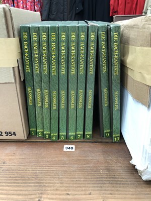Lot 340 - 10 Volume Boxsets - Bach - Bach Ensemble /...