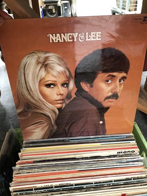 Lot 345 - A small collection of Rock / Pop / Comedy LP...