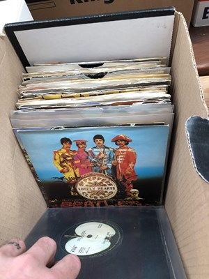 Lot 347 - The Beatles / Related - a collection of 7"...
