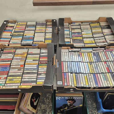 Lot 349 - Rock / Pop Cassettes - Approx 420; Elvis...
