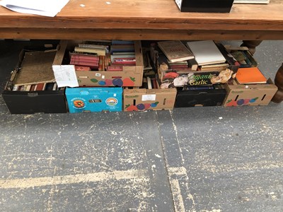Lot 366 - Seven cartons of various books
