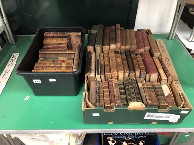 Lot 373 - A collection of antique books.